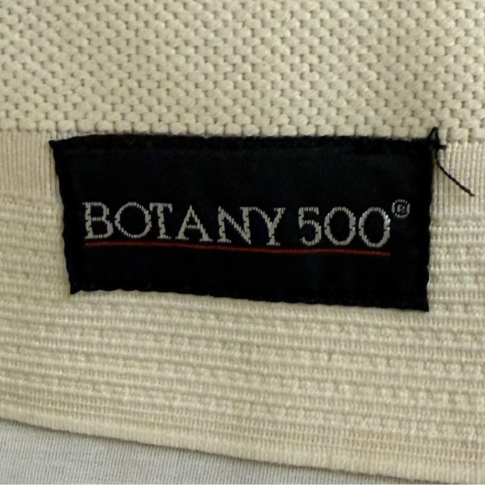 Botany 500 Men’s Dress Pants Slacks Size 36 M Tan Flat Front 4 Pocket Poly